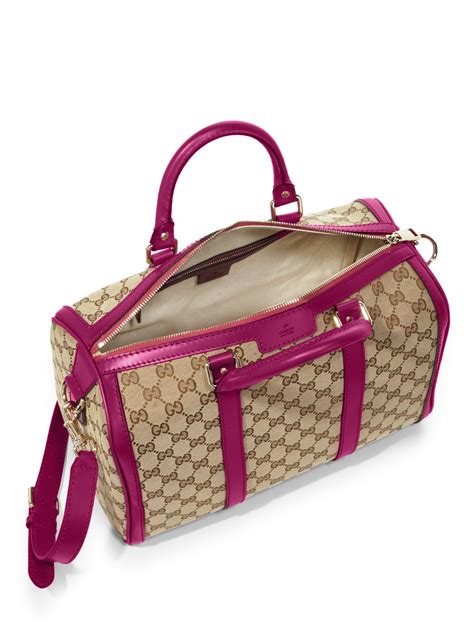 gucci pink boston bag|Gucci Boston bag price.